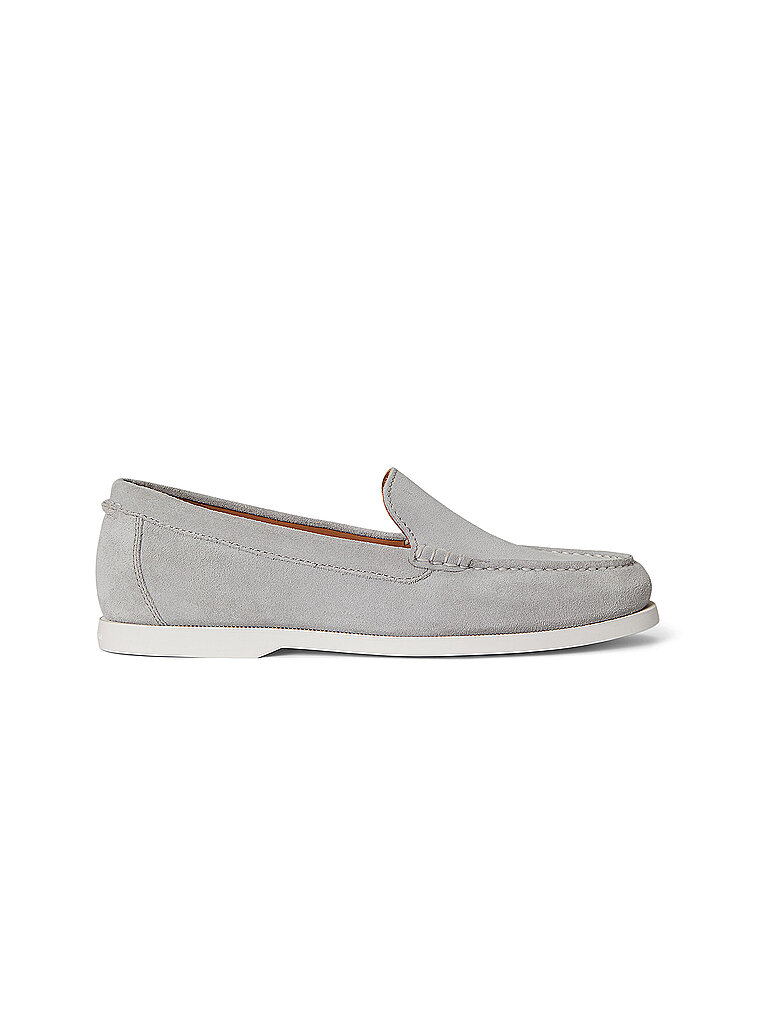 POLO RALPH LAUREN Loafers MERTON hellgrau   43 herren